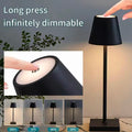 LED Desk Lamp Rechargeable Table Lamp 3 Levels Dimmable Bar Restaurant Ambiance Wireless Touch Lamps Waterproof Led Lights