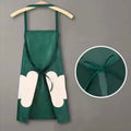 Household Waterproof Oilproof Apron Can Wipe Hands Cooking Baking Cleaning Men and Women Universal Sleeveless Apron