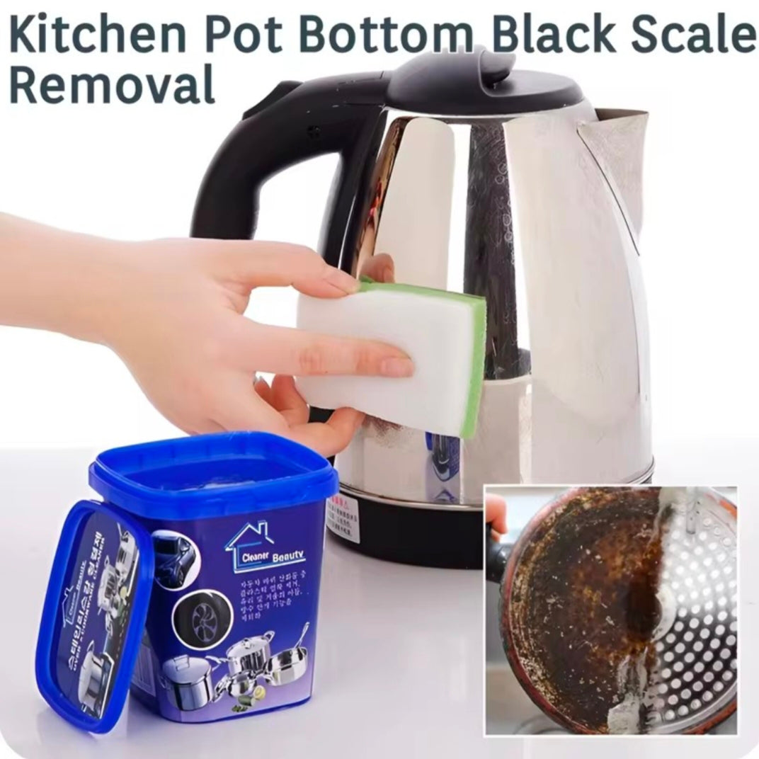 All Purpose Cleaner, Stainless Steel Cleaning Paste Powerful Cookware Rust Removal Cleaning Paste, kitchen Stainless Steel Cleaner