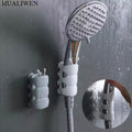Suction Cup Brackets Removable Silicone Shower Head Holder Wall Mount Shower Head Storage Shelf Rack Bathroom Supplies
