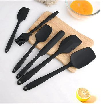 6 Pcs Silicone Kitchenware Set – Non-Stick, Heat Resistant Cooking Tools