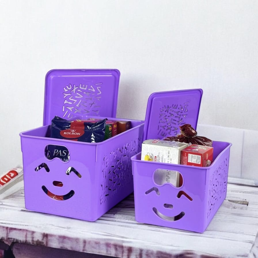 Smile Basket with Cap (3 Pc) Set