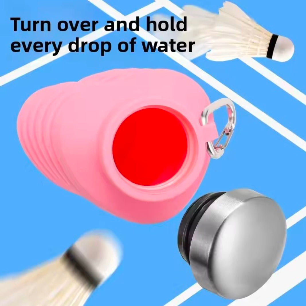 New Portable Silicone Water Bottle Retractable Folding Coffee Battle Cups E Outdoor Travel Tools Collapsible Sport Bottles