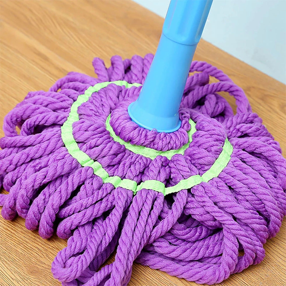 Easy self  Wringing Twist Mop Microfiber Squeeze Mop Replacement  Mop Hand Dry & Wet Mop For Hardwood Tile & Fool Cleaning