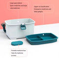 Plastic Storage Box Medical Box Organizer Double-Layer Multi-Functional Portable Medicine Cabinet Family Emergency first aid kit