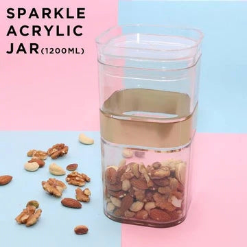 Sparkle Acrylic JAR 1200 ML