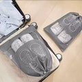 Shoes Storage Bags Closet Organizer Non-woven Travel Portable Bag Waterproof Pocket 692