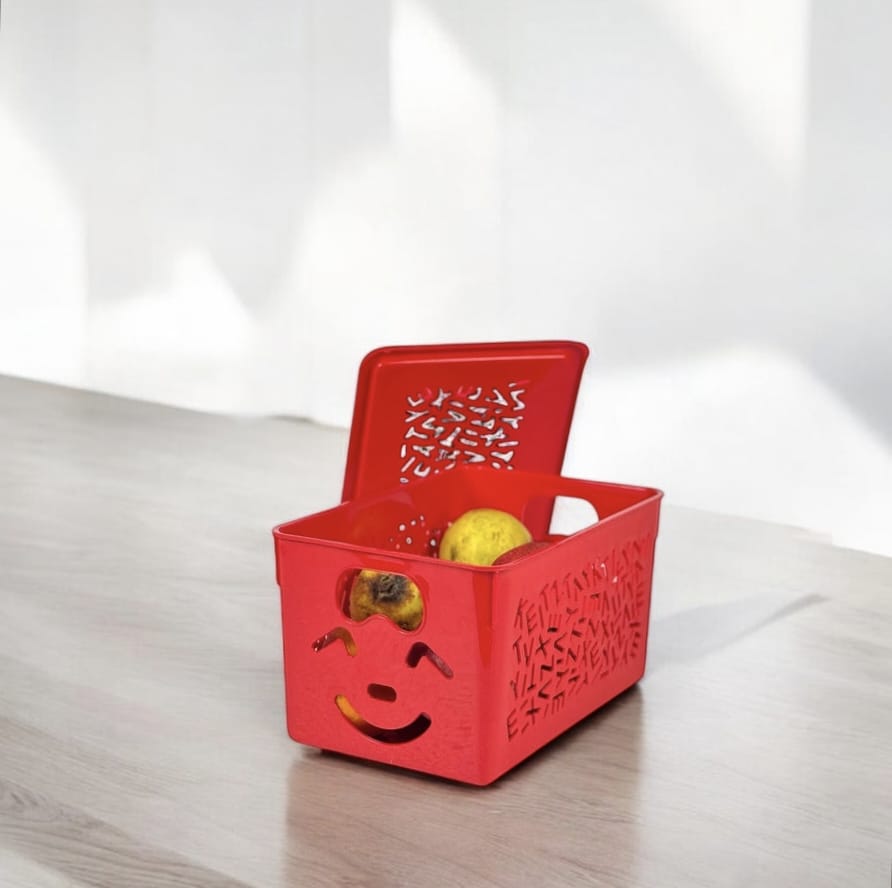 Smile Basket with Cap (3 Pc) Set