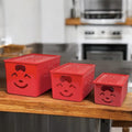 Smile Basket with Cap (3 Pc) Set