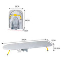 Folding Desktop Ironing Board Compact Mount Fold Down Ironing Board for Small Spaces fron clothes Tabletop Mini Ironing Board