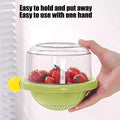 Layer Colander Home Decoration kitchen container Multifunctions for Healthy Fruit Washer