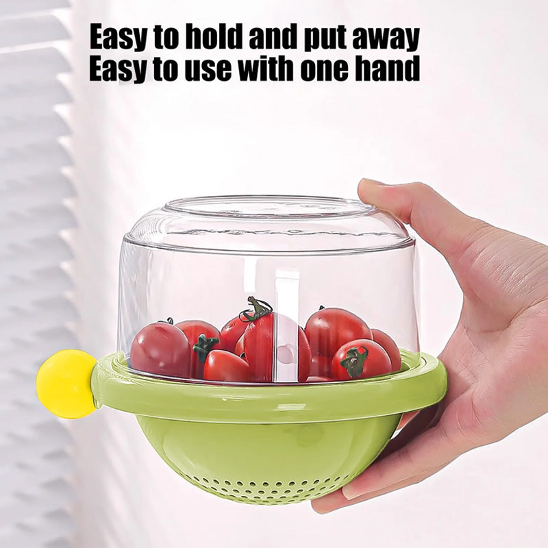 Layer Colander Home Decoration kitchen container Multifunctions for Healthy Fruit Washer