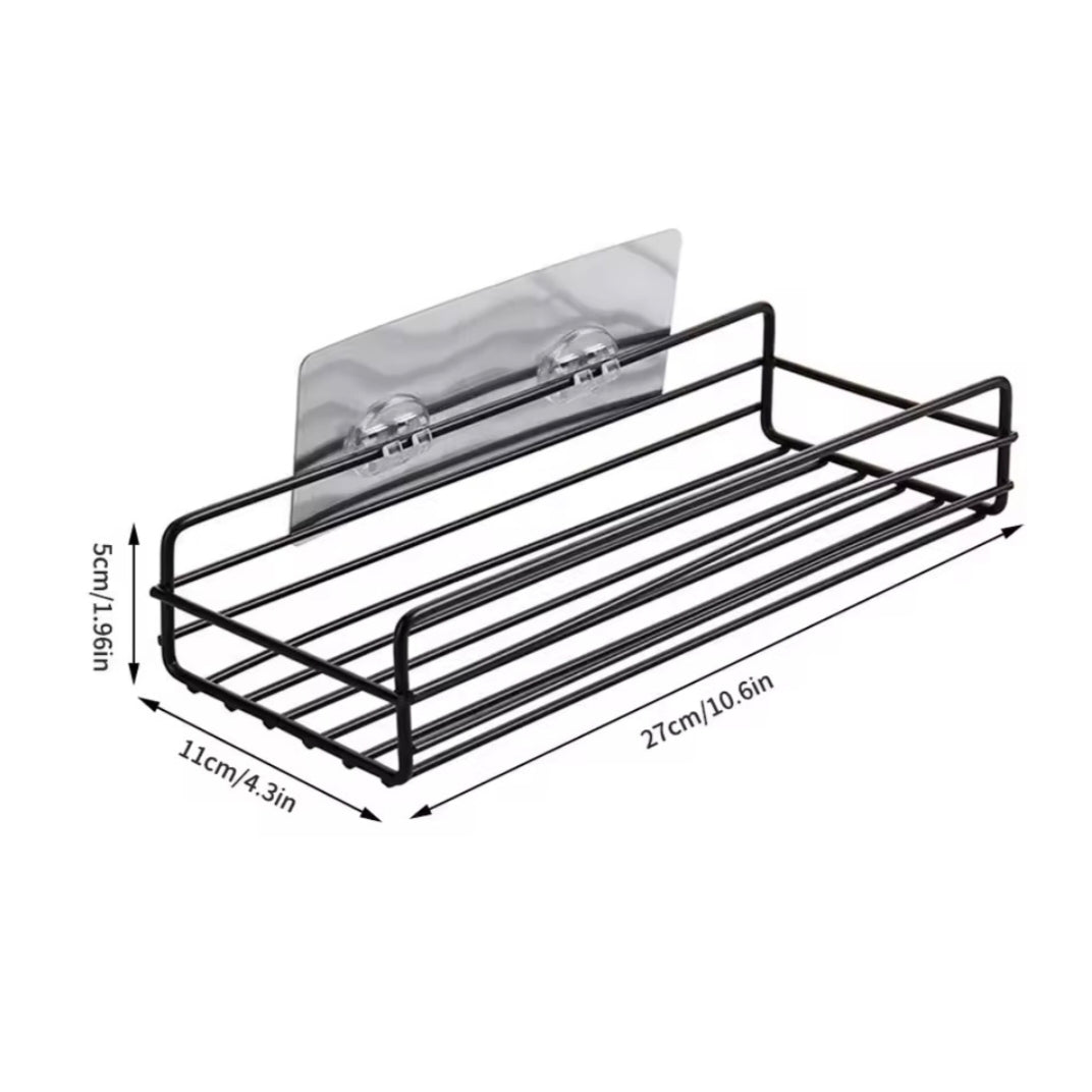 Bathroom Storage Rack Kitchen Organizer Shelf Shelves Corner Frame lorn Shower Punch Free Mounted Caddy Rack