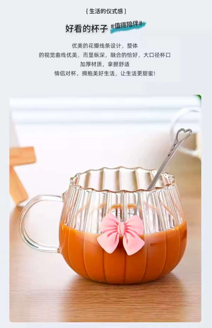 Bow Glass High Temperature Resistant High Value Household Coffee Cup