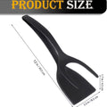 Shovel Clip Silicone Grip Flip Tongs Egg Steak Spatula Tongs Clamp Pancakes Fried Turners Cooking Tool kitchen Accessories