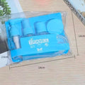 Travel Bottle Kit Leak Proof Portable Toiletry Containers Set Clear Travel Size Cosmetic Containers for Lotion Shampoo Cream So