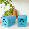 Smiley basket 3 piece set (S.M.L)