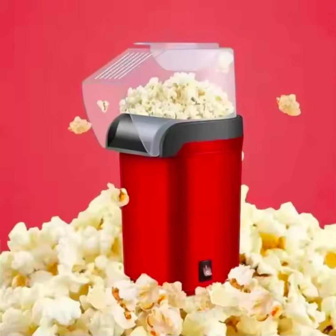 Popcorn Machine High Popping Rate Fully Automatic popcorn Machine Electric Air Popper Mini Popcorn Machine for Home Kitchen