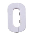 Household Refrigerator Lock Freezer Door Lock Toddler Chicken Cabinet Safety Lock Security Latch Anti Pinching Safety for Baby