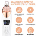 Blackhead Remover Nose T Zone Pore Vacuum Acne Pimple Removal Vacuum Suction Tool Facial Diamond Dermabrasion Machine Face Clean
