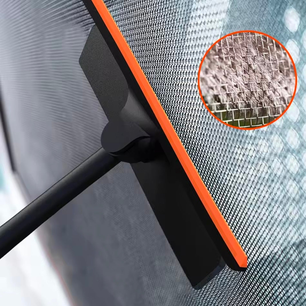 Multifunctional 3 In 1 Glass Window Screen Cleaning Brush Silicone Squeegee Wiper Bathroom Kitchen Home Mirror Washing Tools