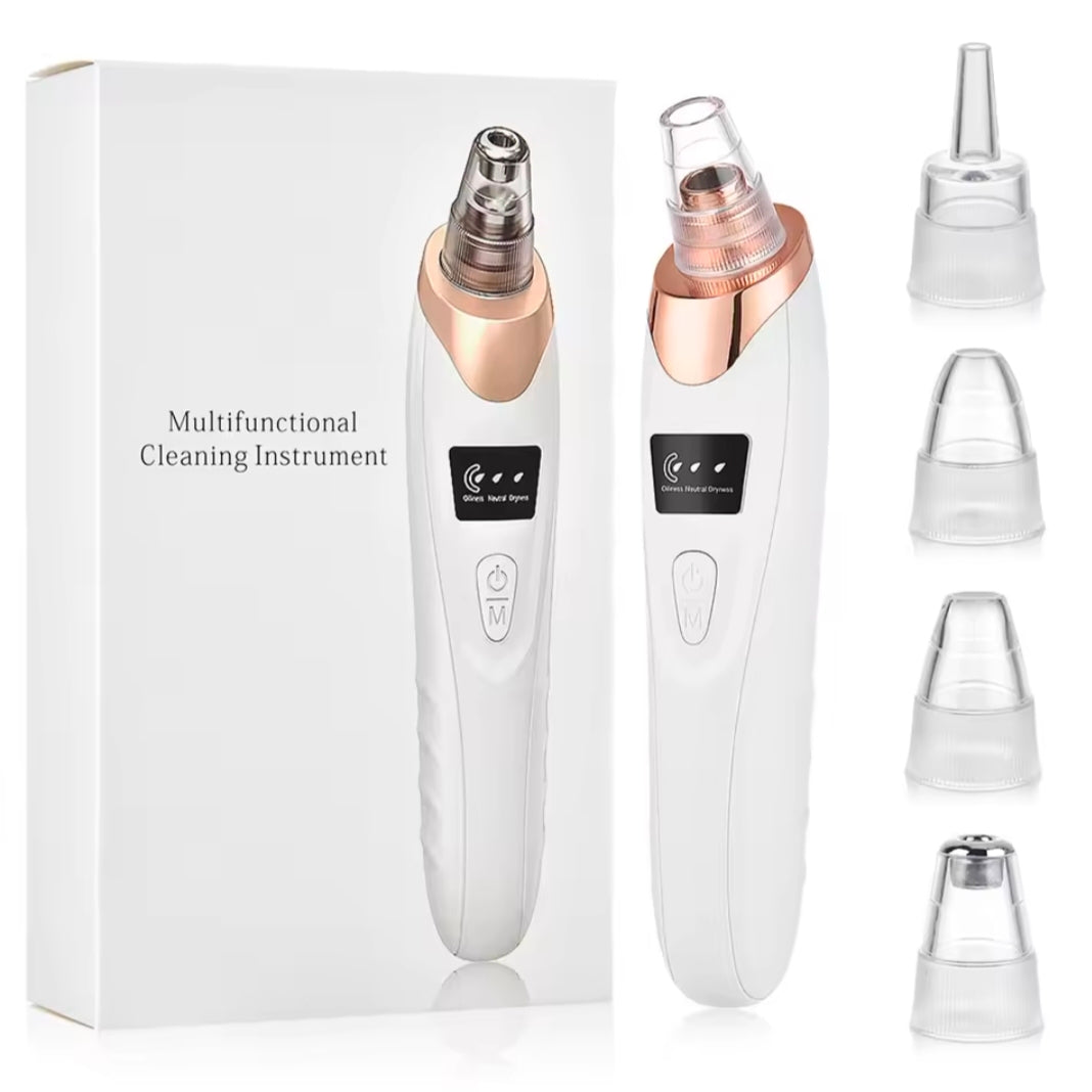 Blackhead Remover Nose T Zone Pore Vacuum Acne Pimple Removal Vacuum Suction Tool Facial Diamond Dermabrasion Machine Face Clean