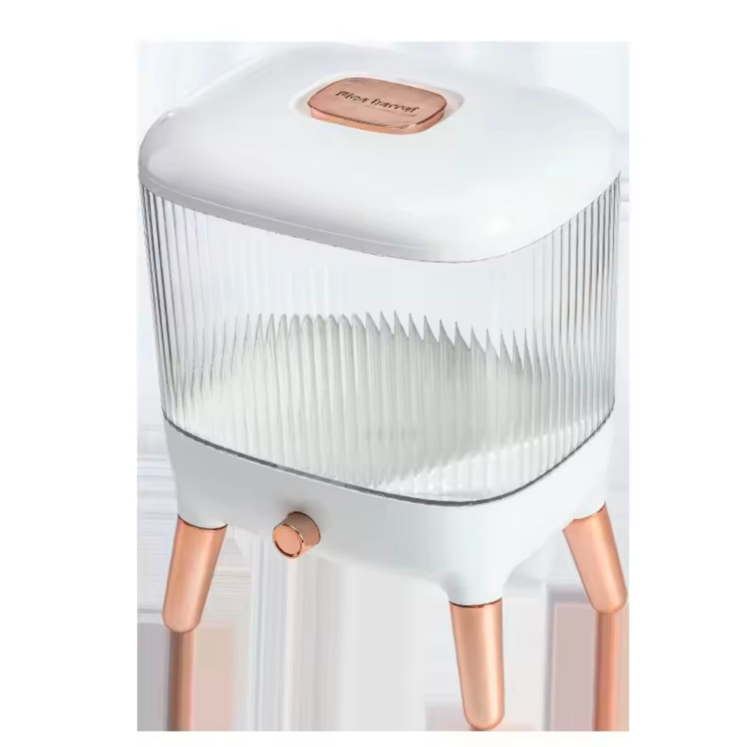 Light luxury, press type, rice bucket, household, sealed, moisture proof, large capacity