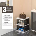Multi Layer Simple Family Narrow Shoe RackMultielement Open Shoe Storage Rack a Living Room Space Saving Strong Storage Rack