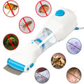 Pet Tick Removal Comb Dog and Cat Universal Hair Cleaner Lice Remove Electric Pet Lice Remove Cob Lice and Flea Removal