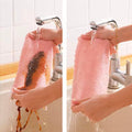 10pcs Microfiber Towel Absorbent Kitchen Cleaning Cloth Non-stick Oil Dish Towel Rags Napkins Tableware Household Cleaning