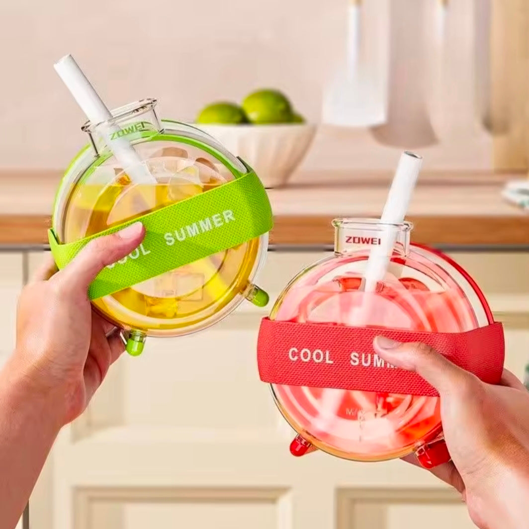 Portable Ice Cube Water Bottle, Creative Press-in Water Ice Cube, Ice Cube Film, Quick-freezing Ice Box, Quick-freezing Ice Mold