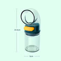 Precision Salt Dispenser Kitchen Seasoning Jar With Adjustable Pour Spout Quantitative Control Salt Shaker