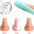facial Scrub Massage Pad Nose Blackhead Exfoliating Pimples Removal Finger Brush Silicone Mini Face Pore Wash Brush
