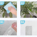 Waterproof Window Screen Repair Tape Self-Adhesive Home Decor Net Patch Anti-Insect Mosquito Mesh Broken Holes Repair Stickers