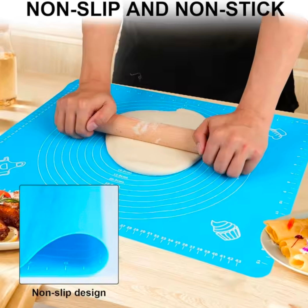 Silicone Baking Mats Sheet Pizza Dough Non-Stick Maker Holder Pastry Kitchen Accessories Cooking Tools Utensils Bakeware