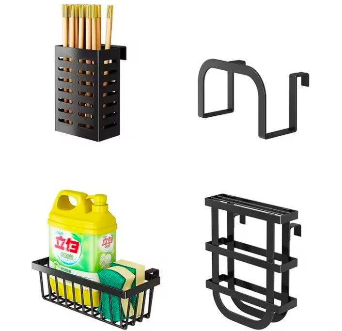 Wow Dish Draining Racks Wine Glass Holder Utensils Holder With Hooks Dish Drainers for Kitchen counter 95 cm