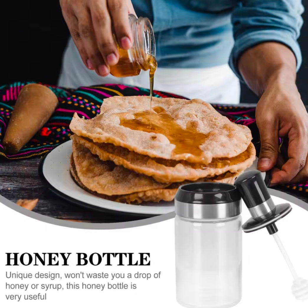 Kitchen Salt Pepper Bottle Glass Seasoning Bottle With Spoon Bush Sugar Salt Dispenser Seasoning Jar Cooking Shaker Container