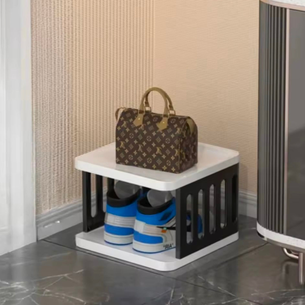 Multi Layer Simple Family Narrow Shoe RackMultielement Open Shoe Storage Rack a Living Room Space Saving Strong Storage Rack