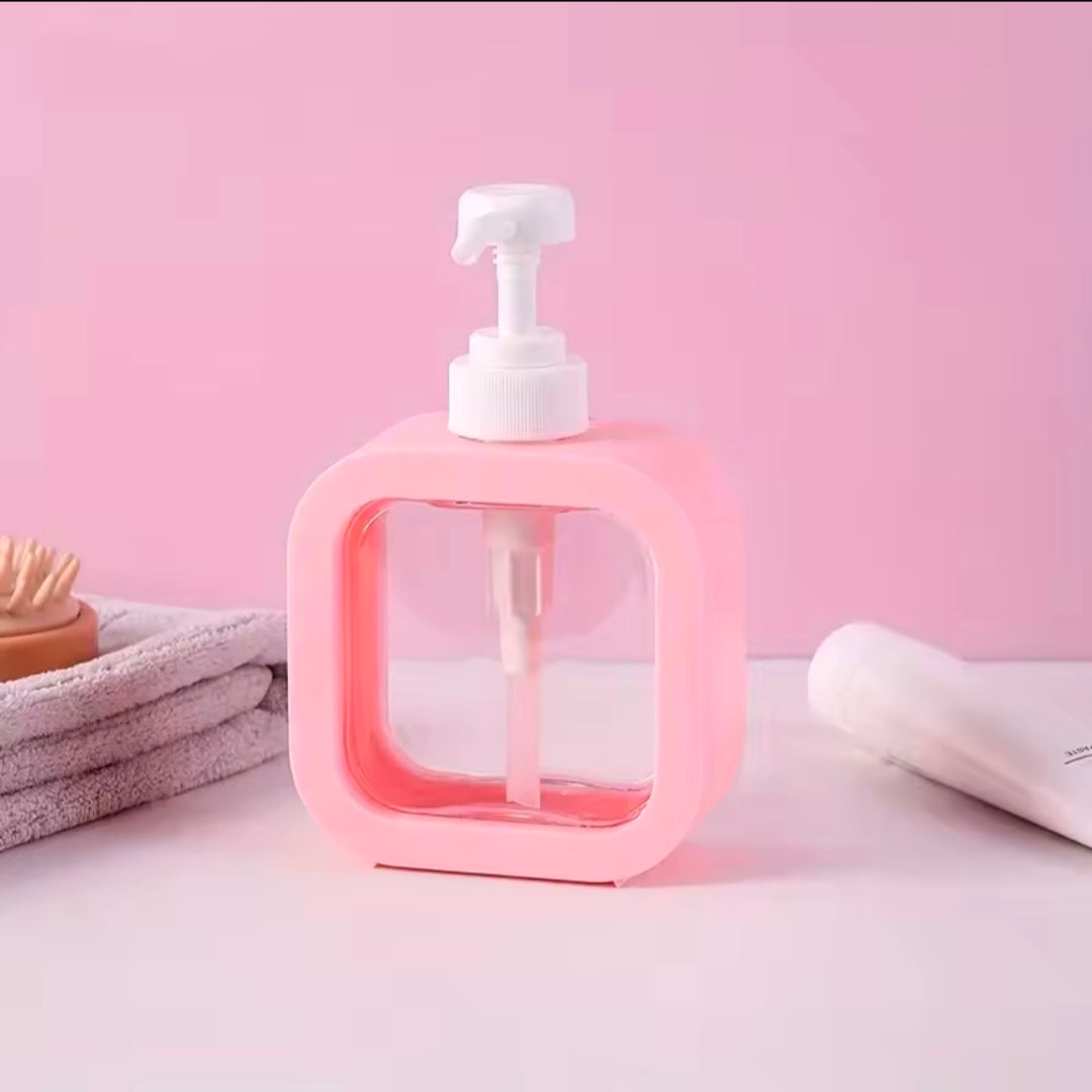Visible Soap Dispenser 300ml 500ml Bathroom Hand Wash Lotion Pump Bottle for Skincare and Personal Care