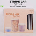 Stripe Jars Gift pack