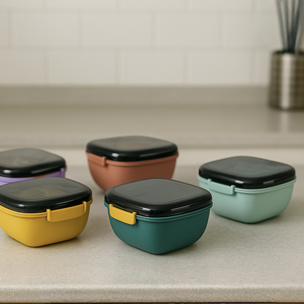 Square Airtight Lunch Box 700ml