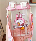 Durable 700ml Plastic Water Bottle for Gym, Travel & Office