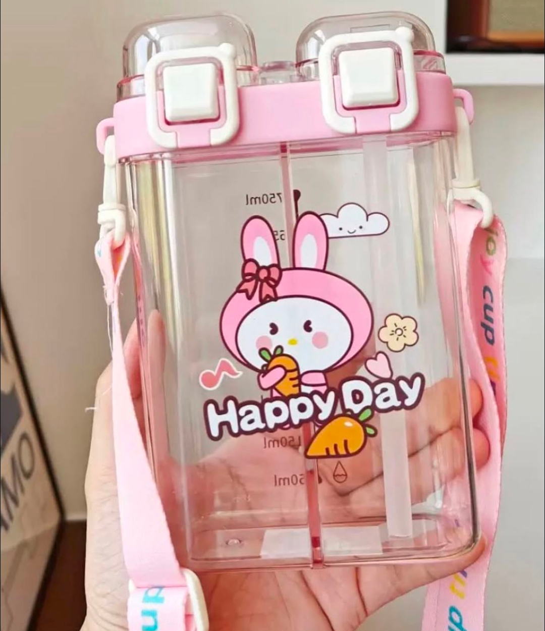 Durable 700ml Plastic Water Bottle for Gym, Travel & Office