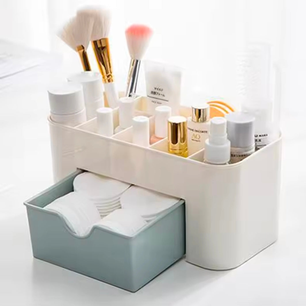 Nail Storage Box Container Cotton Swab Storage Box Accessories Cleaning Desktop Tools Multifunctional Jewelry Box Cosmetic Stor