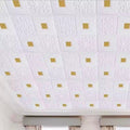 70×70 Wall Sticker Stereo Ceiling Panel Roof Decor Foam Wallpaper Self-Adhesive Waterproof Decoration