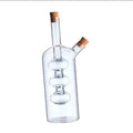 Transparent Glass Oil Bottle Oil And Vinegar Cruet Glass Grape Cluster Bottle For Cooing