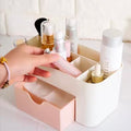 Nail Storage Box Container Cotton Swab Storage Box Accessories Cleaning Desktop Tools Multifunctional Jewelry Box Cosmetic Stor