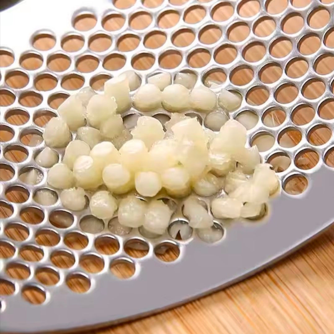 Stainless Steel Garlic Press Crusher Chopping Garlic Tool Garlic Ginger Masher Tools Manual Garlic Mincer Kitchen Accessories