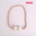 1/2Pcs Pearl Magnetic Curtain Clip Curtain Holders Tie Back Curtain Decor Accessories