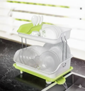 Portable Kitchen Dish Drainer Basket